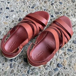 ECCO Flash Sandal in Rust
